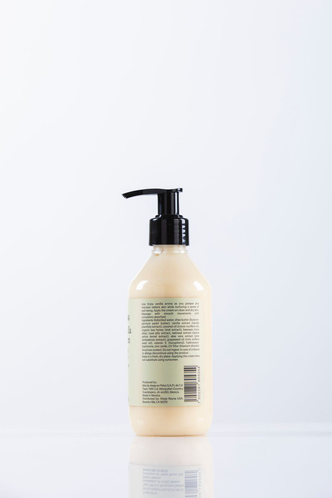 Mayan Vanilla Body Cream with Royal Jelly & Organic Honey 250ml