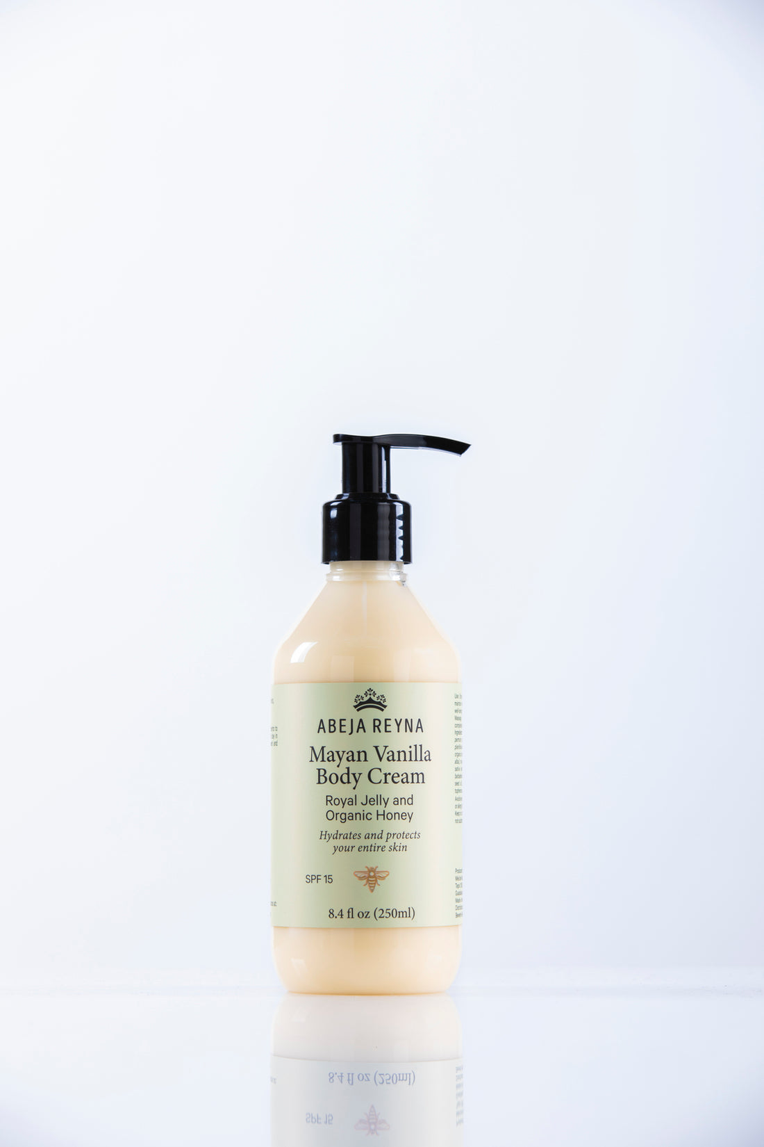 Mayan Vanilla Body Cream with Royal Jelly & Organic Honey 250ml